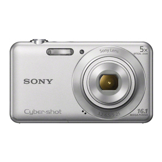 Sony Cyber-shot DSC-W710 Manual De Instrucciones