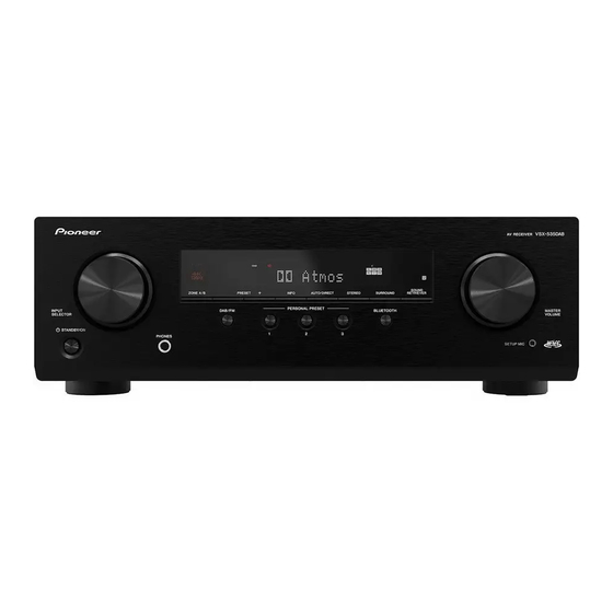 Pioneer VSX-535 Manual De Instrucciones