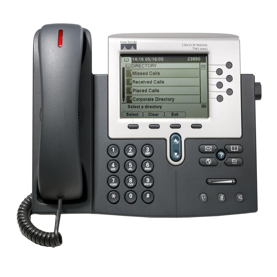 Cisco 7960 Manual De Usuario