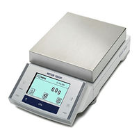 Mettler Toledo XS6001S Guía Rápida