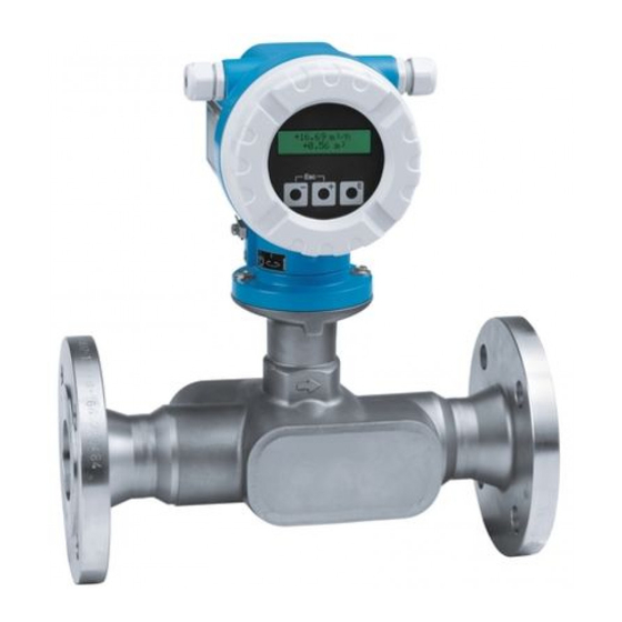 Endress+Hauser Proline Prosonic Flow 92F Manual De Instrucciones Abreviado