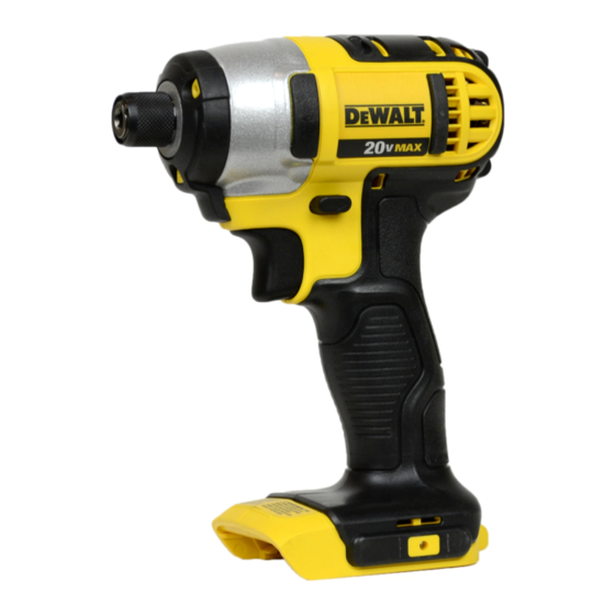 DeWalt DCF885 Manual De Instrucciones