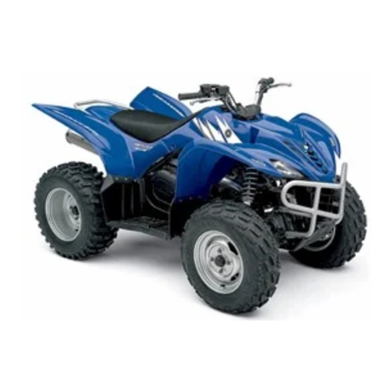 Yamaha Wolverine YFM45FXV Manuales