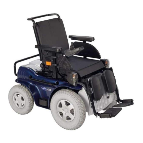 Invacare G50 Manual Del Usuario