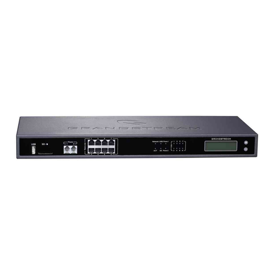 Grandstream Networks UCM6208 Manuales