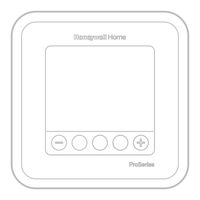 Honeywell Home T2 Pro THECC11060MX Instrucciones De Instalación