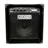 Fender Rumble 15 Instrucciones De Funcionamiento