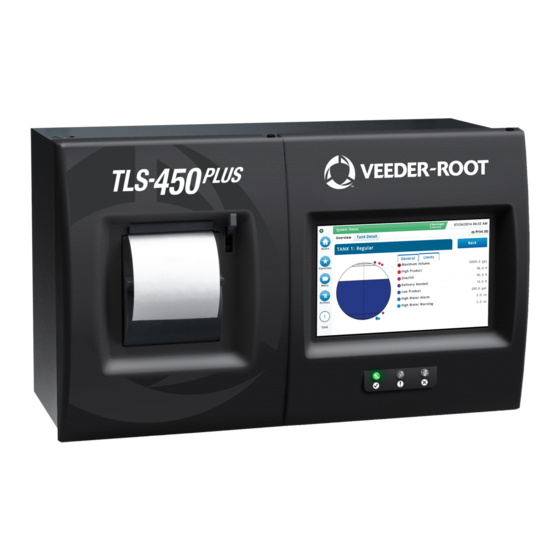 Veeder-Root TLS-450 PLUS Guía Rápida Del Operario