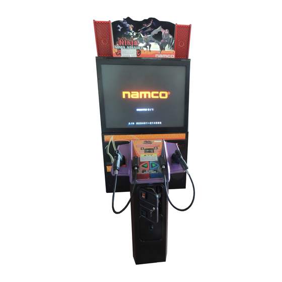 NAMCO NINJA ASSAULT DX Manuales