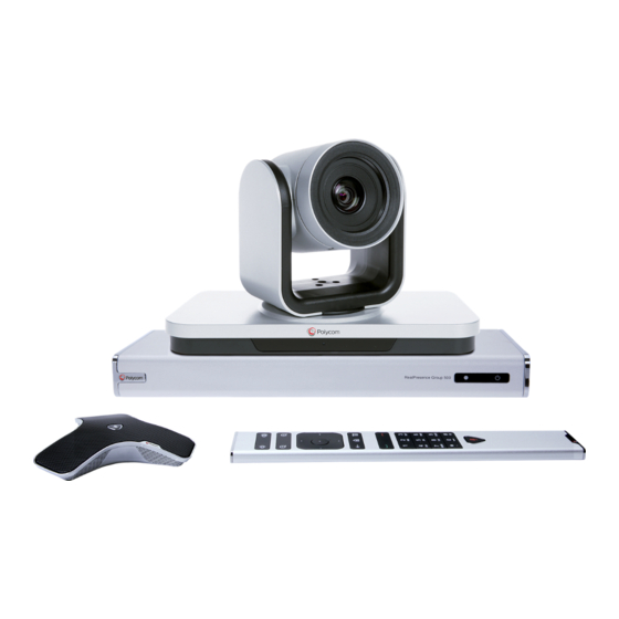 Polycom RealPresence Group 500 Instalación