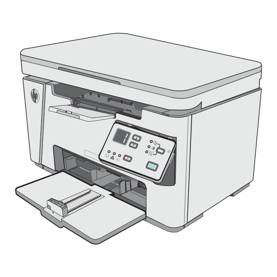 HP LaserJet Pro MFP M25 Serie Instrucciones De Uso