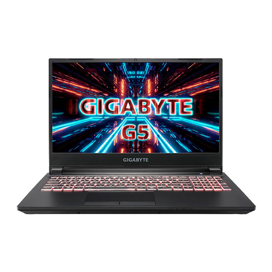 Gigabyte G5 GD Manuales