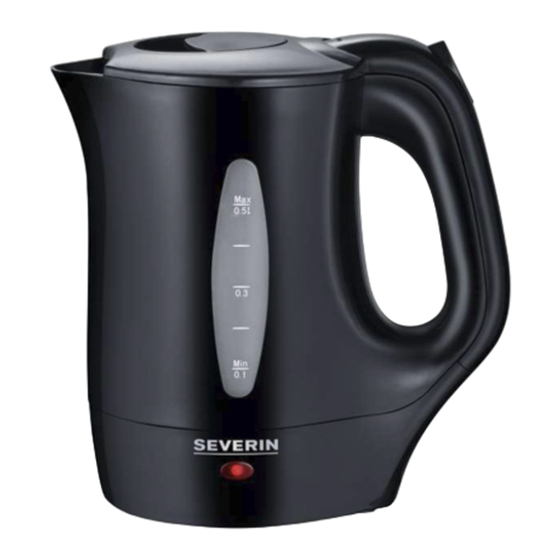 SEVERIN WK 3644 Instrucciones De Uso