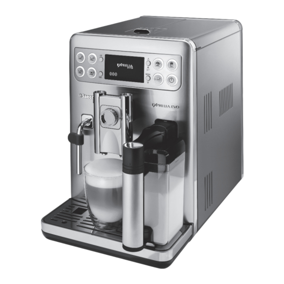 Philips Saeco EXPRELIA EVO HD8855 Manual Del Usaurio