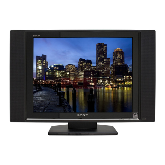 Sony KLV-20G400A Guia De Instalacion