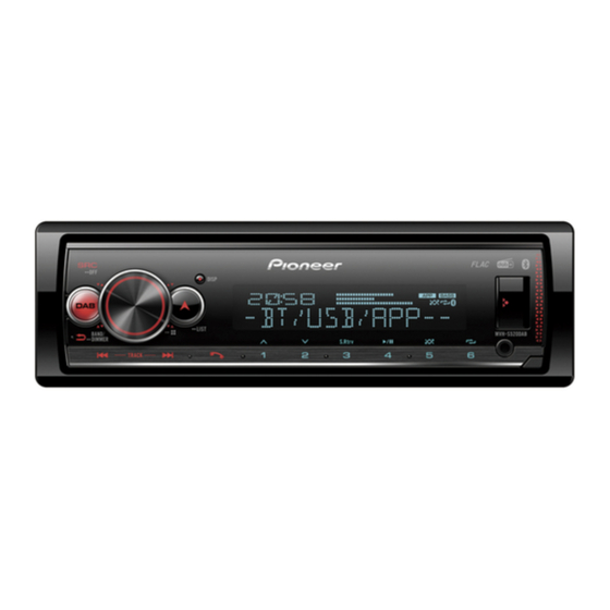 Pioneer MVH-S520DAB Manual De Instrucciones