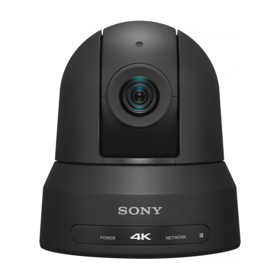 Sony BRC-X400 Manual De Instrucciones