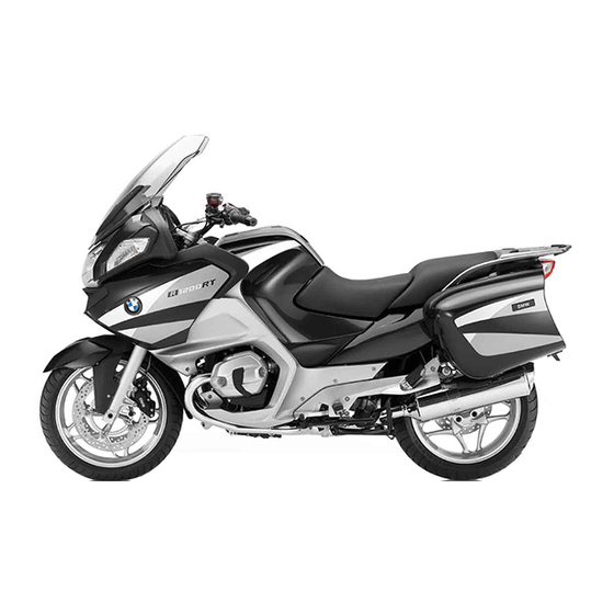 BMW Motorrad R 1200 RT 2010 Manual De Instrucciones