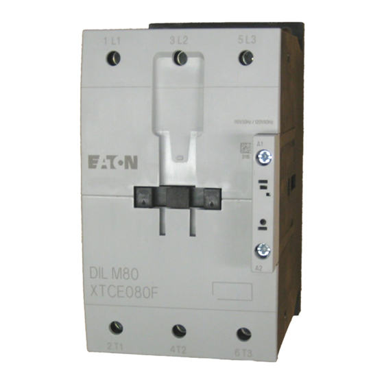 Eaton DILM80 Instrucciones De Montaje