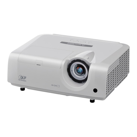 Mitsubishi Electric XD250U Manual De Usuario