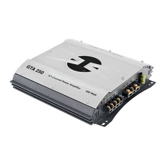 Blaupunkt GTA 250 Instrucciones De Manejo E Instalación