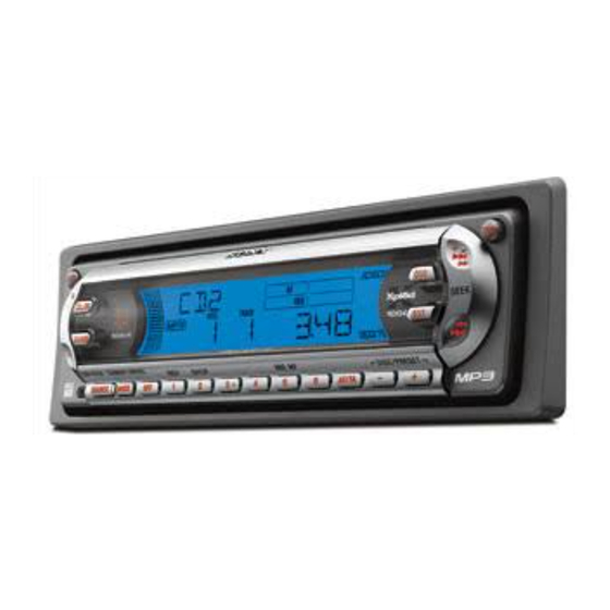 Sony CDX-F5700 Manual De Instrucciones