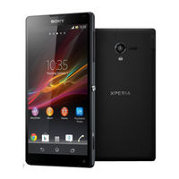 Sony Xperia ZL Guia Del Usuario