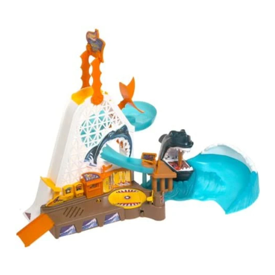 Hot Wheels SHARK PARK Instrucciones