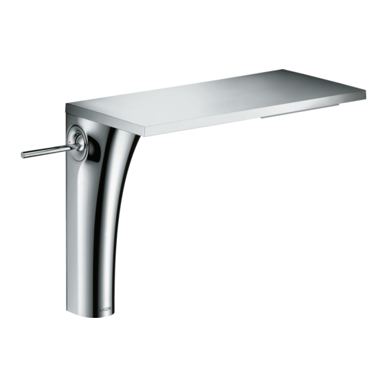 Hansgrohe AXOR Massaud 18020000 Modo De Empleo