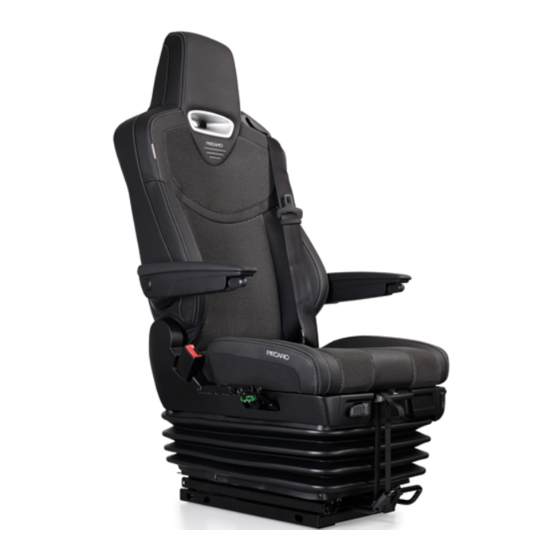 RECARO C 7000 Manuales