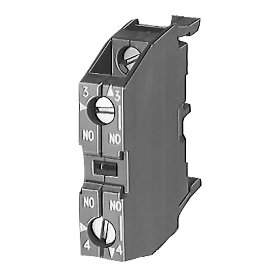 Siemens 3KX3612-1B Instructivo