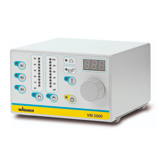 WAGNER VM 5000 Manual De Instrucciones Original