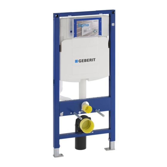 geberit Duofix Manual De Instalación