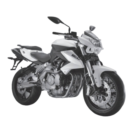 Benelli BN600R Manual Del Usuario