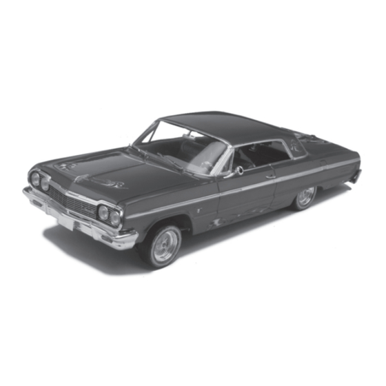 REVELL 64 CHEVY IMPALA Manual Del Usuario