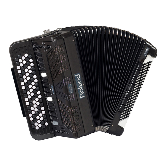 Roland V-Accordion FR-7 Manual Del Usuario