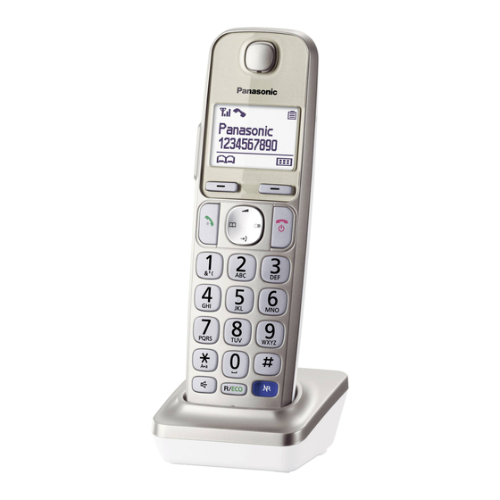 Panasonic KX-TGEA20EX Manuales