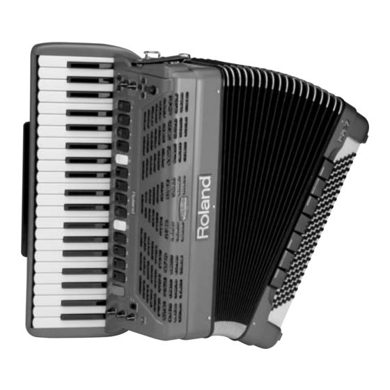 Roland V-Accordion FR-7 Manual Del Usuario