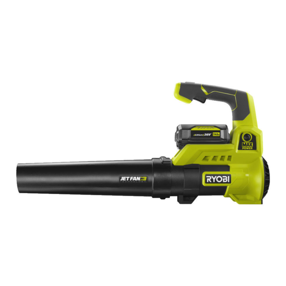 Ryobi RY36BLA Manuales