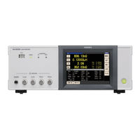 Hioki IM3536 Manual De Instrucciones