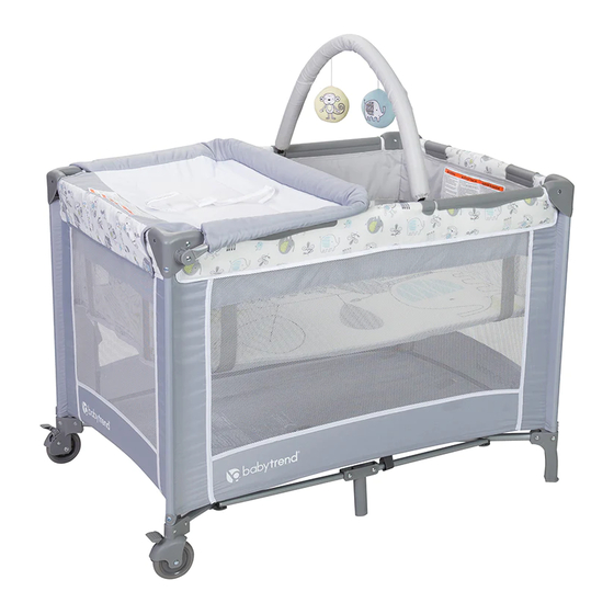 BABYTREND EZRest Deluxe Nursery Center Manual De Instrucciones