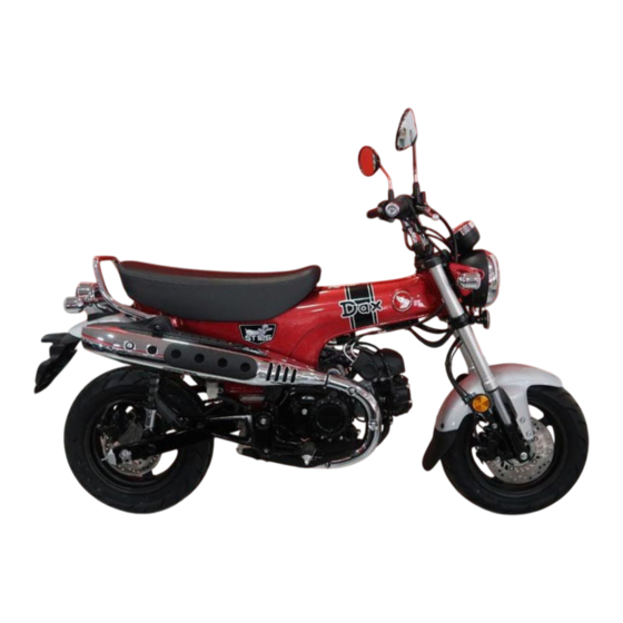Honda Motor ST125A Manual Del Usuario