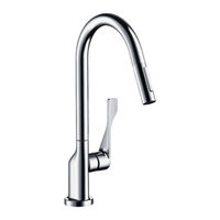 Hansgrohe AXOR Citterio 39835 Serie Instrucciones De Montaje