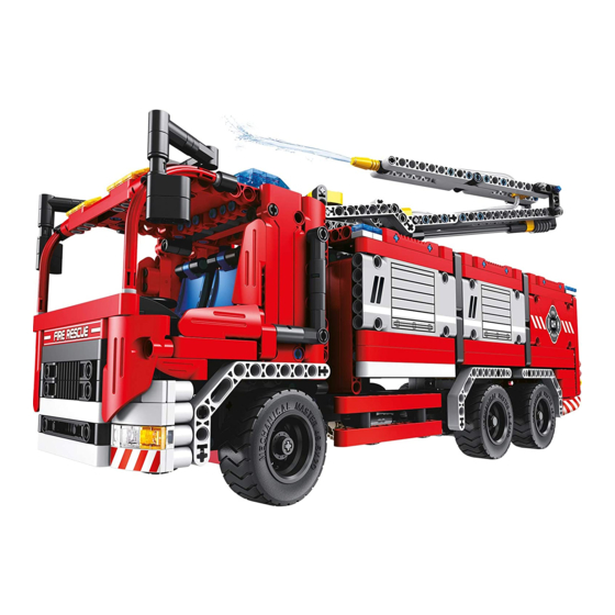 THINK GIZMOS TG901 FIRE ENGINE CONSTRUCTION SET Manuales