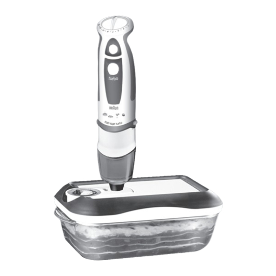 Braun Multiquick 5 Manual Del Usuario
