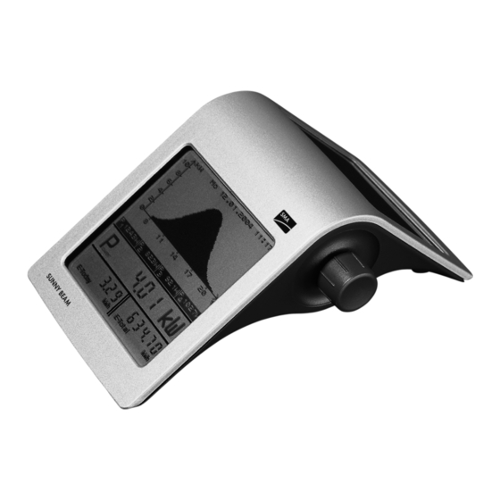 SMA SUNNY BEAM Manual De Instrucciones