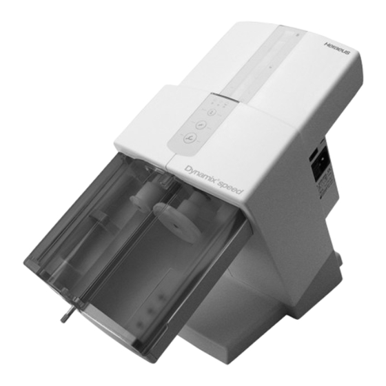 Heraeus Dynamix speed Instrucciones De Uso