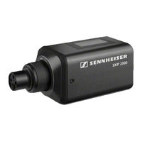 Sennheiser SKP 2000 Instrucciones De Uso