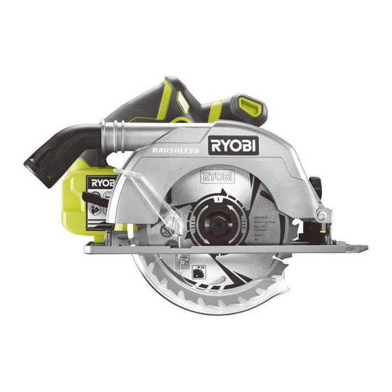 Ryobi R18CS7 Traducción De Las Instrucciones Originales