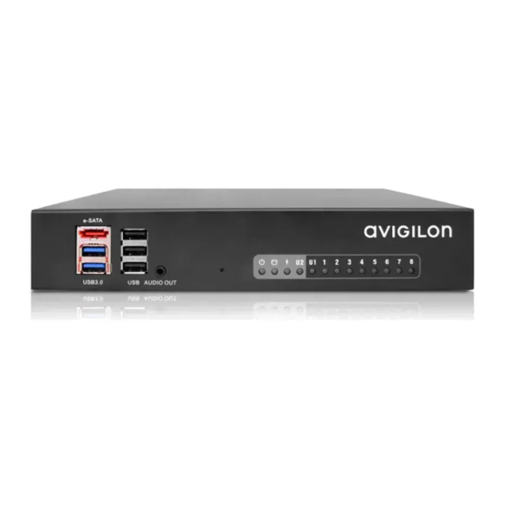 Avigilon VMA-AS1-8P Guia Del Usuario